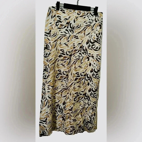 Tahari 100% linen wide leg pants sz M NWoT #001 - Picture 1 of 2